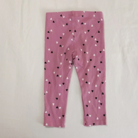 pekkle 2-pack printed cotton leggings bundle 24 months baby toddler girls - Picture 6 of 9